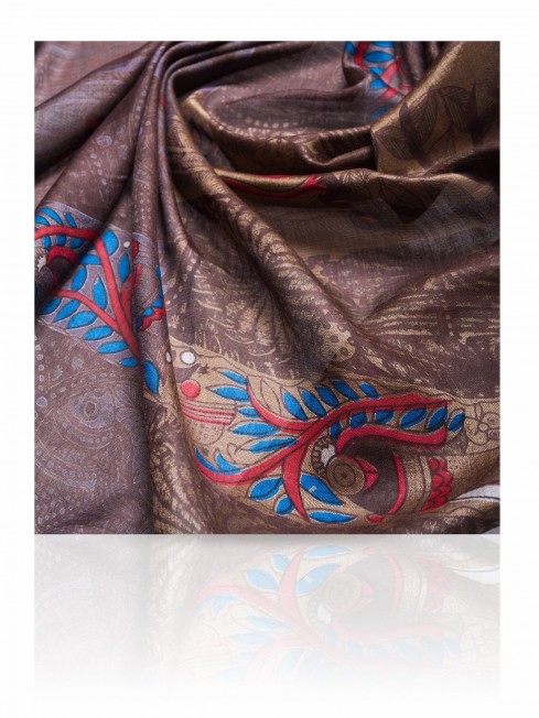 Палантин Женский SN-TRIBAL2/BROWN